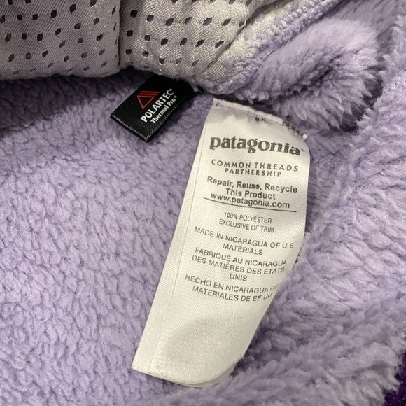 Patagonia Womens Purple Re-Tool Snap-T Pullover Sweater - WOMENS SIZE SMALL - Picture 10 of 14